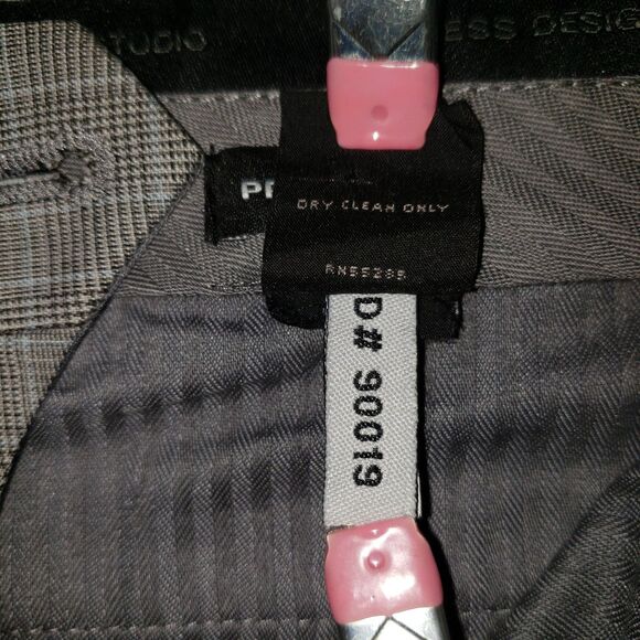 EXPRESS Design Studio Producer Plaid Dress Pants Slacks Womens Size 32 /32 - Picture 6 of 8